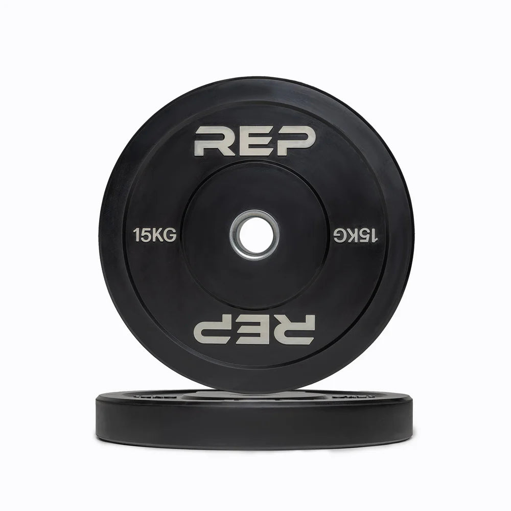 REPBlack Bumper Plates (KG)