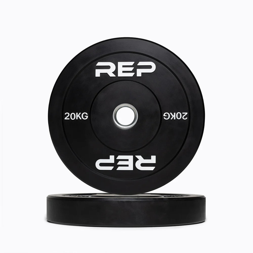 REPBlack Bumper Plates (KG)