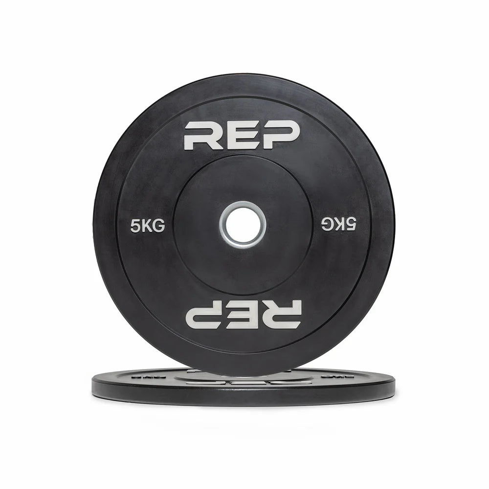 REPBlack Bumper Plates (KG)