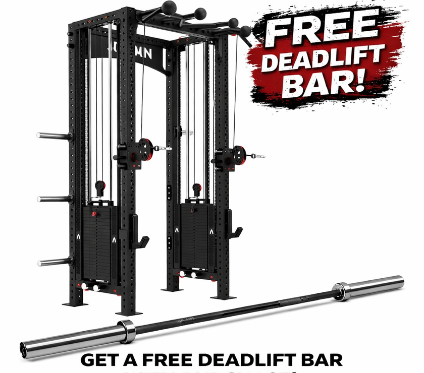 Jordan j75 cable rack plus FREE Jordan barbell