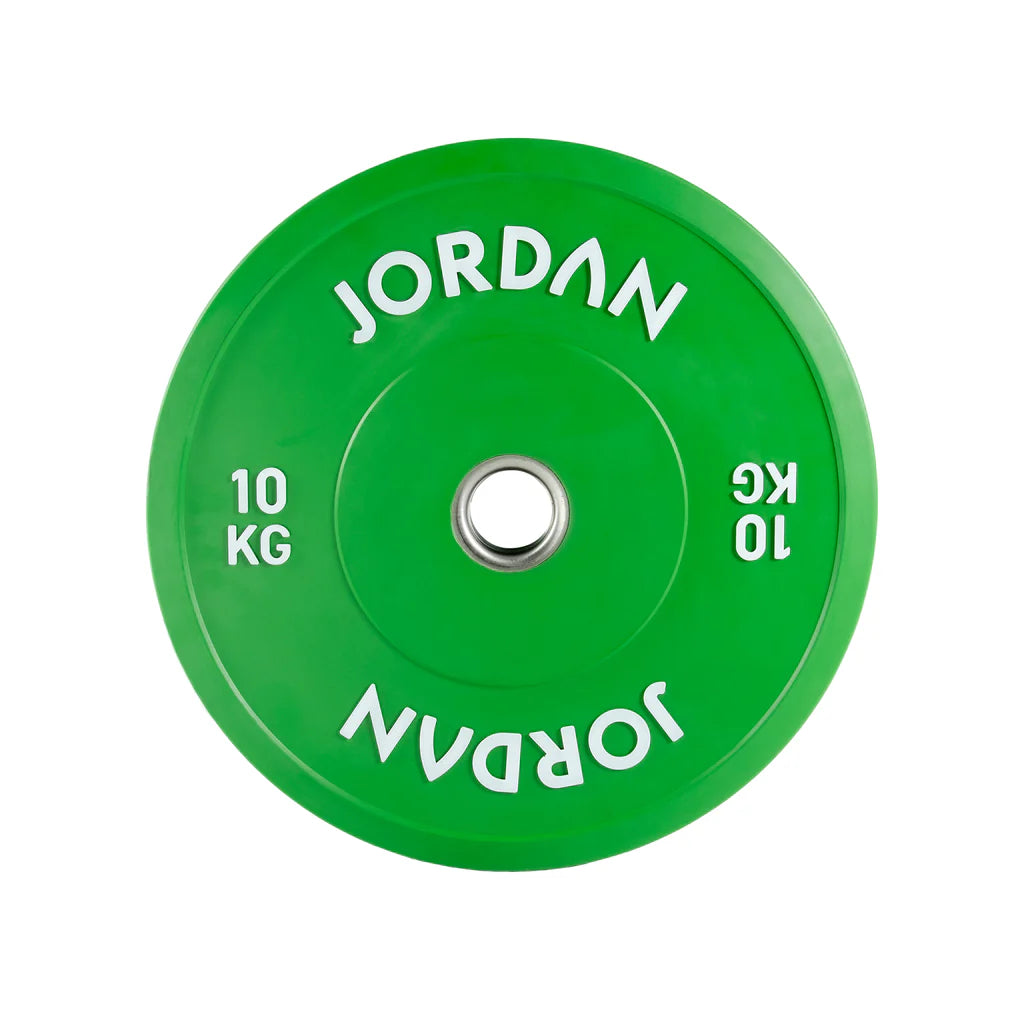 JORDAN® Coloured Rubber Bumper Plate 10KG
