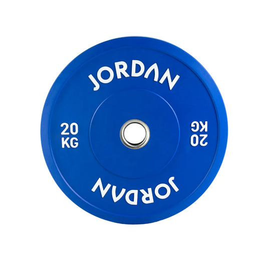 JORDAN® Coloured Rubber Bumper Plates 20kg