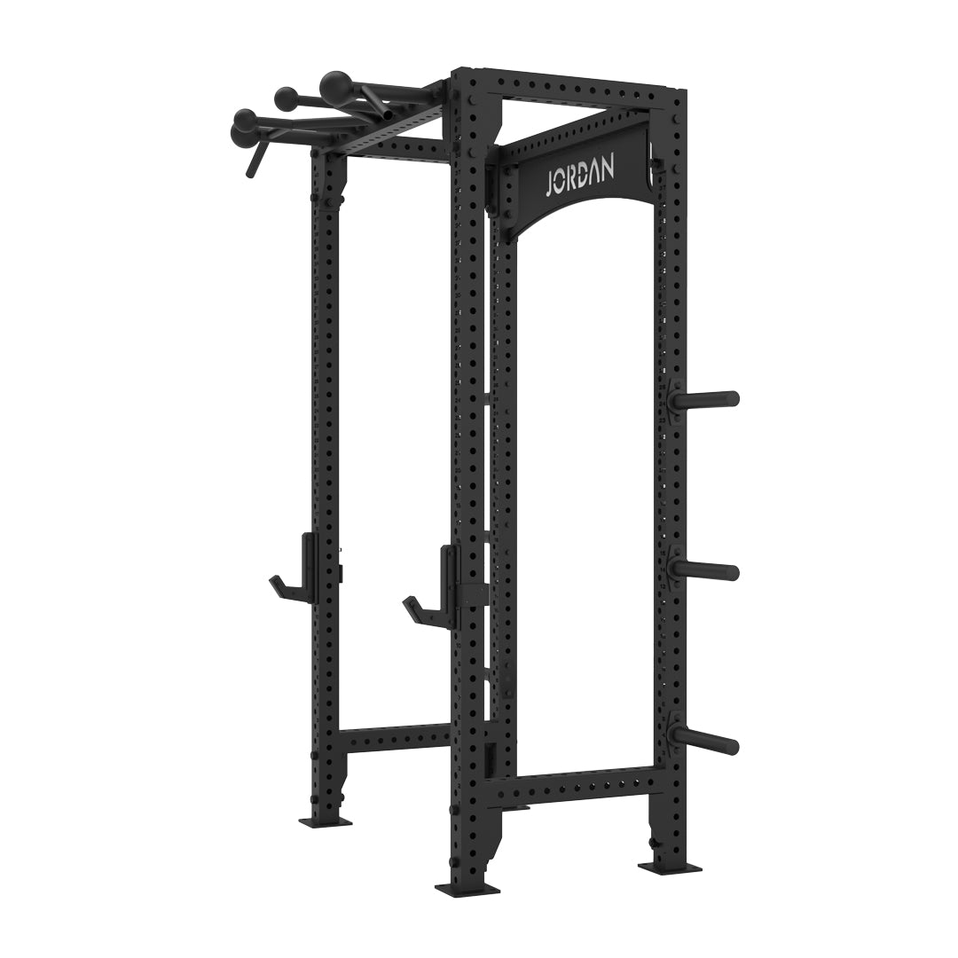 Jordan j75 compact power rack in black plus FREE Jordan barbell