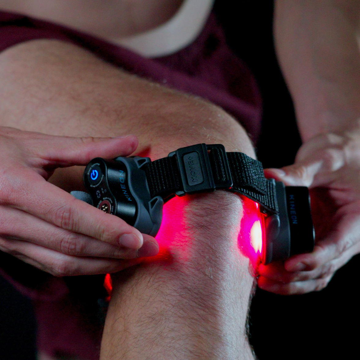 Kineon move+ red light therapy strap