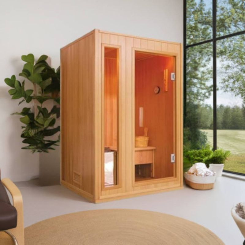 Baldwin 2-person traditional sauna