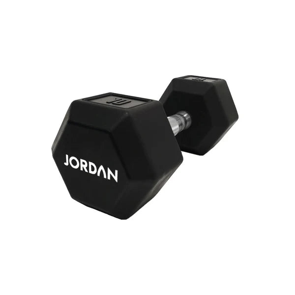JORDAN HEX Dumbbells - Urethane 1kg-10kg Set (10 Pairs/ 1kg increments)