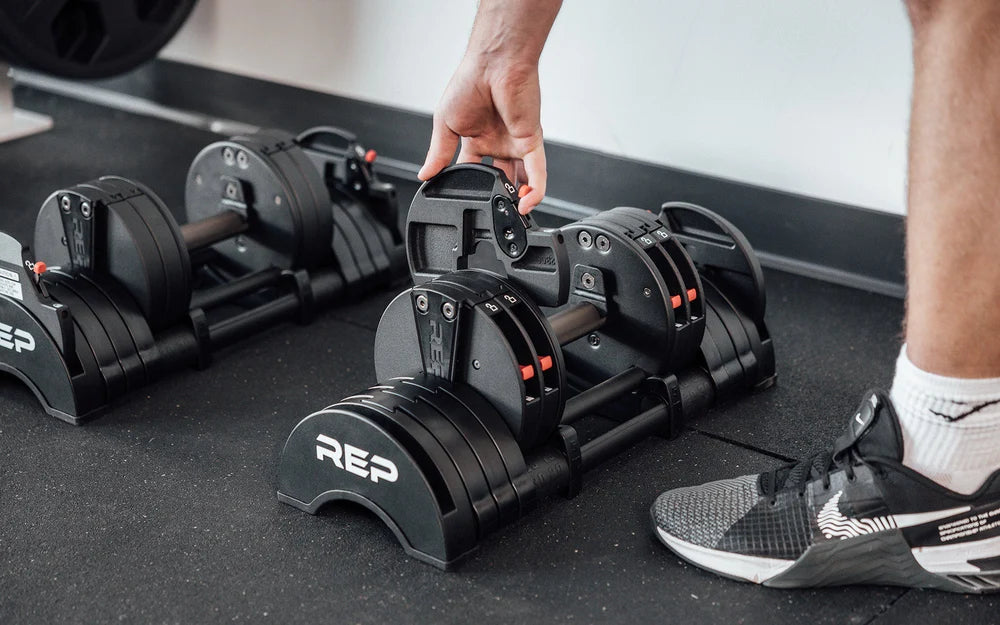 REP QuickDraw  Adjustable Dumbbell